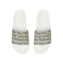 Load image into Gallery viewer, Men's Slide Sandals "Everywhere your feet touch"