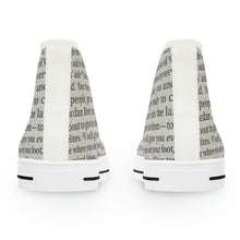 Load image into Gallery viewer, Women's High Top Everywhere your feet touch