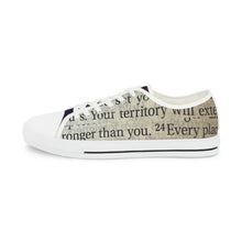 Load image into Gallery viewer, Men's Low Top Sneakers "Everywhere your feet touch"
