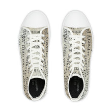 Load image into Gallery viewer, Men's High Top Sneakers "Everywhere your feet touch"