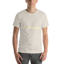 Load image into Gallery viewer, Short-Sleeve Unisex T-Shirt Crypto gospel