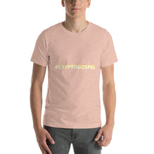 Load image into Gallery viewer, Short-Sleeve Unisex T-Shirt Crypto gospel