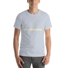 Load image into Gallery viewer, Short-Sleeve Unisex T-Shirt Crypto gospel