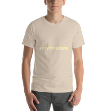 Load image into Gallery viewer, Short-Sleeve Unisex T-Shirt Crypto gospel