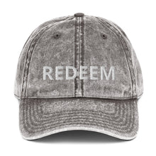 Load image into Gallery viewer, Vintage Cotton Twill Cap REDEEM EDITION