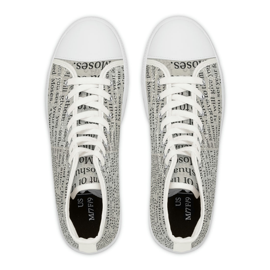 Women's High Top Everywhere your feet touch