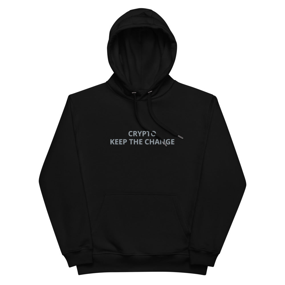 Premium eco hoodie CRYPTO