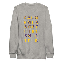 Load image into Gallery viewer, Unisex Fleece Pullover CALM
