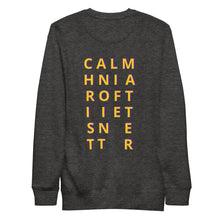 Load image into Gallery viewer, Unisex Fleece Pullover CALM
