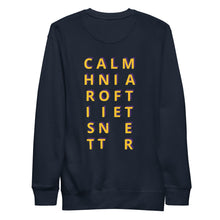 Load image into Gallery viewer, Unisex Fleece Pullover CALM
