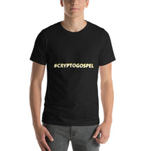 Load image into Gallery viewer, Short-Sleeve Unisex T-Shirt Crypto gospel
