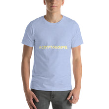 Load image into Gallery viewer, Short-Sleeve Unisex T-Shirt Crypto gospel
