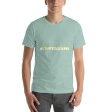 Load image into Gallery viewer, Short-Sleeve Unisex T-Shirt Crypto gospel
