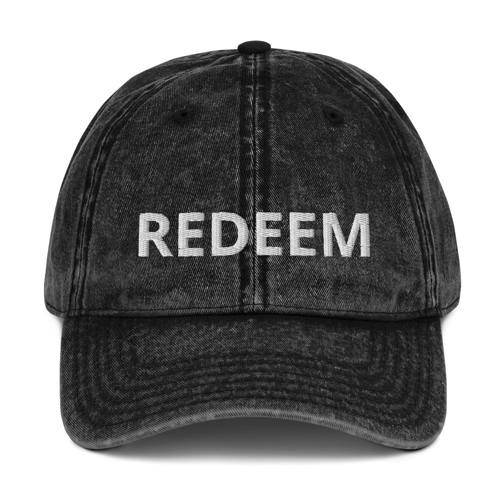 Vintage Cotton Twill Cap REDEEM EDITION