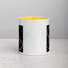 Cargue la imagen en el visor de la galería,Mug with Color Inside &amp; logo
