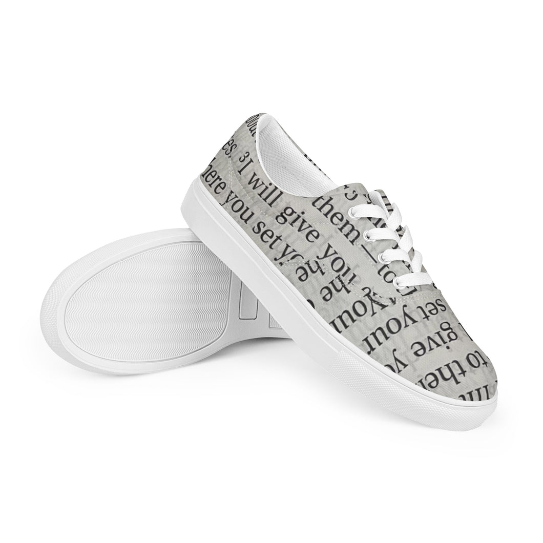 Women’s lace-up Everywhere your feet touch