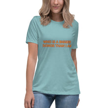 Cargue la imagen en el visor de la galería,Women&#39;s Relaxed T-Shirt - Donor

